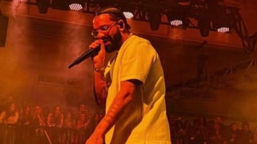 Drake at a concert.  (Twitter)