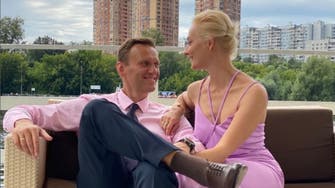 Russia’s Navalny and wife Yulia exchange Instagram Valentines 