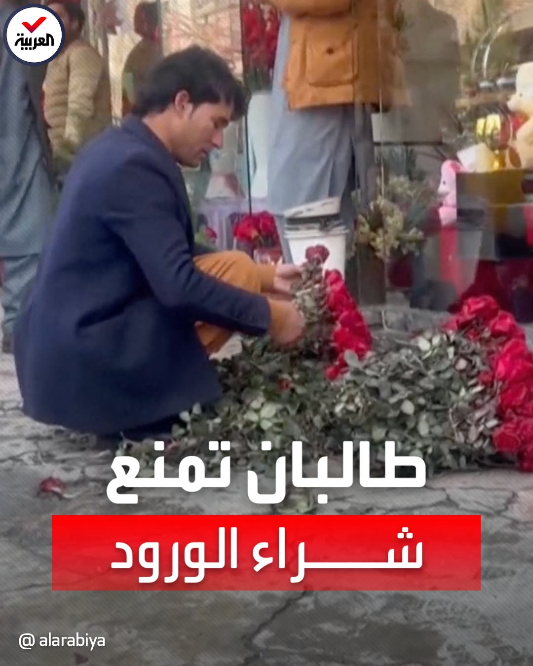 طالبان تمنع شـــراء الورود طالبان تمنع شـــراء الورود