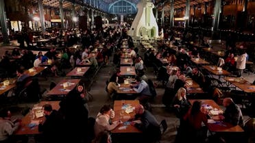 Over 1,000 in Belgium break world speed date record on Valentine’s Day 2023 at a 'Dare to Date' speed dating event in Brussels. (Screengrab)