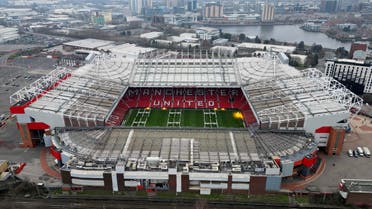 General view of Manchester United's Old Trafford Stadium - Old Trafford, Manchester, Britain - February 15, 2023. (Reuters)