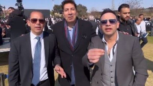 A funny video of Egyptian stars celebrating their children’s university graduation