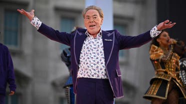 Andrew Lloyd Webber performs onstage during Queen Elizabeth's Platinum Party at the Palace in front of Buckingham Palace, in London, Britain, June 4, 2022. (Reuters)