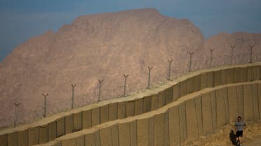 A US solider exercises at Delaram base in Nimroz province, southern Afghanistan January 22, 2010. (Reuters)