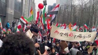 تجمع بزرگ ایرانیان در بروکسل برای درخواست تروریستی خواندن سپاه از اروپا