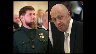 Combination picture, (L) head of the Chechen Republic Ramzan Kadyrov, (R) Russian businessman and chief of Wagner group Yevgeny Prigozhin. (File photo: Reuters)