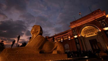A general view shows the Egyptian Museum during a news conference by Egypt's ministry of tourism and antiquities that unveiled a renovated wing at the museum, in Cairo, Egypt February 20, 2023. (Reuters)