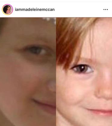 Julia Wendell's, 21, took to Instagram and TikTok last week to share her belief that she is grown-up Maddie, who went missing at the age of four 16 years ago in Portugal's Praia da Luz. (Instagram)