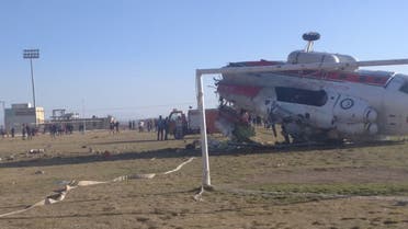     The helicopter crashed as it was about to land in the sport complex of Baft, a city in Kerman province, IRNA reported, citing an eyewitness. (IRNA)