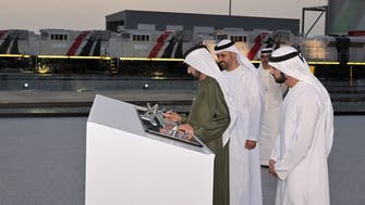 Dubai ruler Sheikh Mohammed launches UAE’s Etihad Rail freight train network