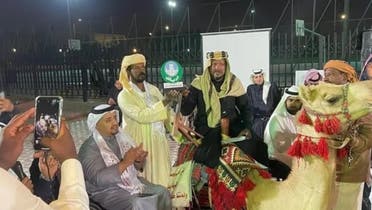 سعودی شہری کا یوم تاسیس پر مکہ مکرمہ سے ریاض تک اونٹ پر سفر