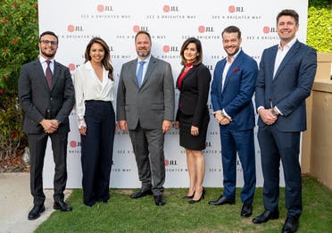 JLL executives at the Future of Work UAE event held in Dubai. (Supplied)