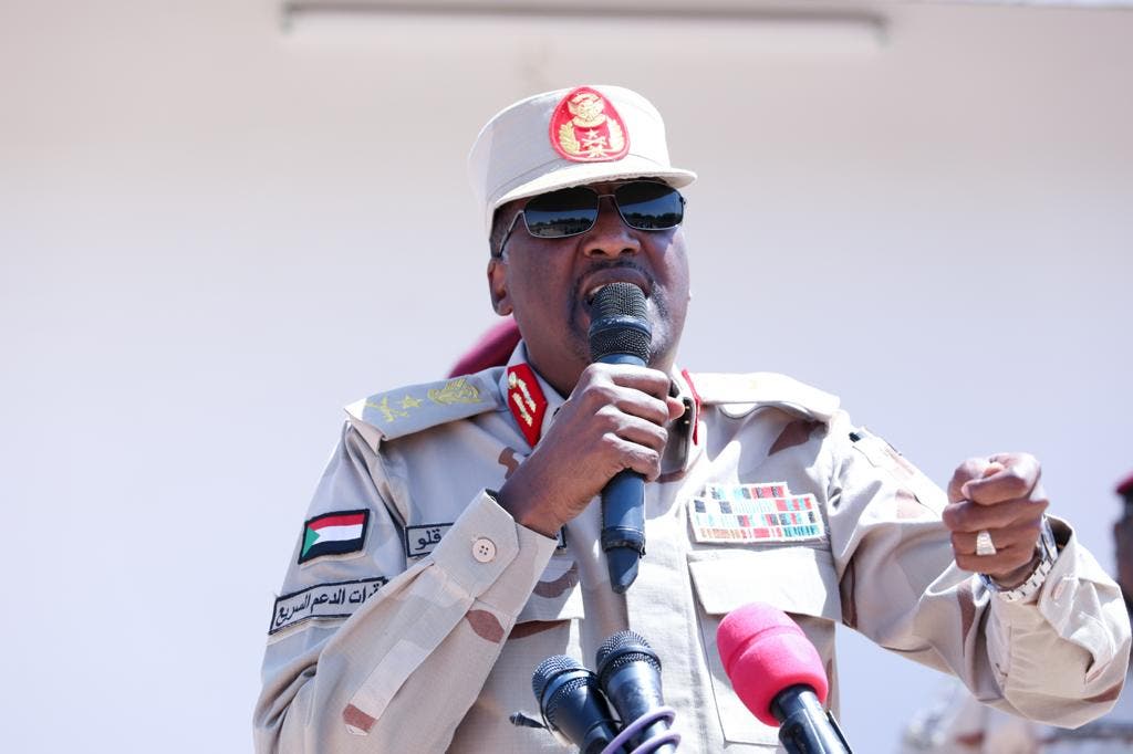 عبدالرحيم دقلو القائد الثاني في قوات الدعم السريع