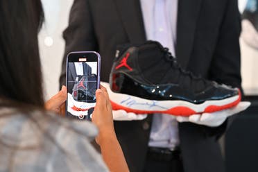 In late 1984, Nike produced the first Air Jordan model – the Air Jordan I – for Jordan to use during his rookie season with the Chicago Bulls. (Supplied)
