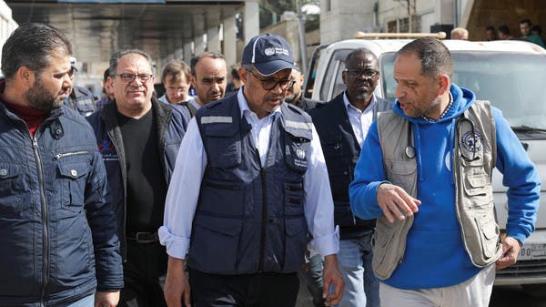 مدير منظمة الصحة يزور إدلب يدعو المجتمع الدولي لدعم المنطقة