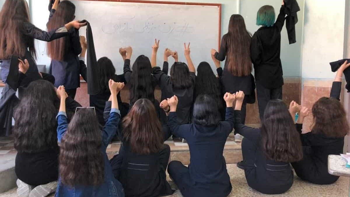 Xxxschool Life - Iranian schoolgirls 'forced to watch porn' to dissuade protests: Report |  Al Arabiya English