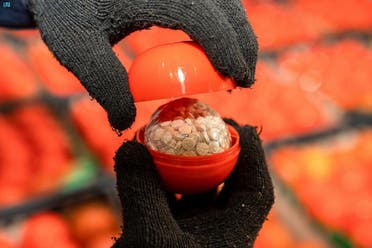 Authorities in Saudi Arabia foiled an attempt to smuggle over captagon pills. (SPA)