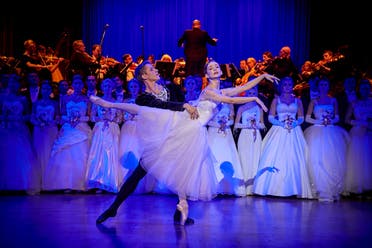 A ballet performance at the Vienna Ball. (Supplied)