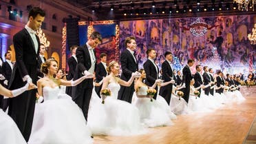 Debutantes perform at the Vienna Ball. (Supplied)