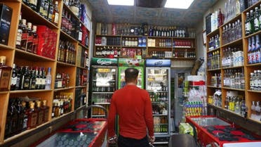 عراق میں شراب کی ایک دکان