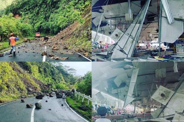 من زلزال الفلبين 7 مارس - صور من مواقع التواصل