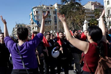 مظاهرات اليونان - رويترز