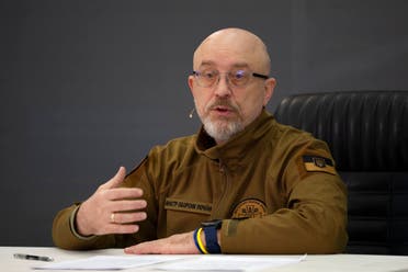 وزير الدفاع الأوكراني، أليكسي ريزنيكوف (أ ب)