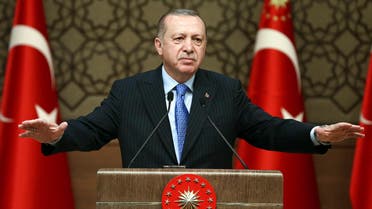 Turkey's President Recep Tayyip Erdogan, gestures as he delivers a speech during a rally in Ankara, Turkey, Wednesday, March 14, 2018. (File photo: AP)
