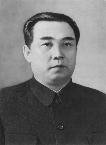 صورة تعود لفترة الستانيات لكيم إل سونغ مؤسس كوريا الشمالية