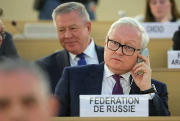 سيرغي ريابكوف نائب وزير الخارجية الروسي