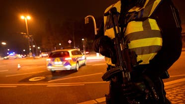 Police secures the area after at least six people are dead and several more injured in a shooting in the northern German city of Hamburg, Germany, March 9, 2023. (Reuters)