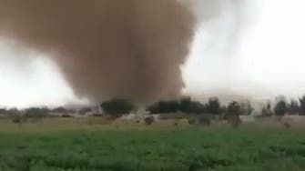 Massive sand tornado strikes Saudi Arabia’s Taif