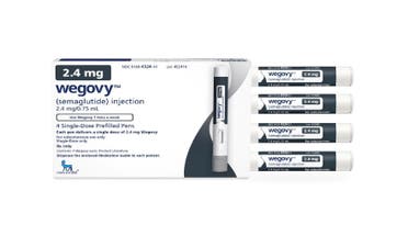 Semaglutide, marketed as Wegovy, is the latest drug approved by the National Institute for Health and Care Excellence (Nice) for routine use within the NHS. (Twitter)