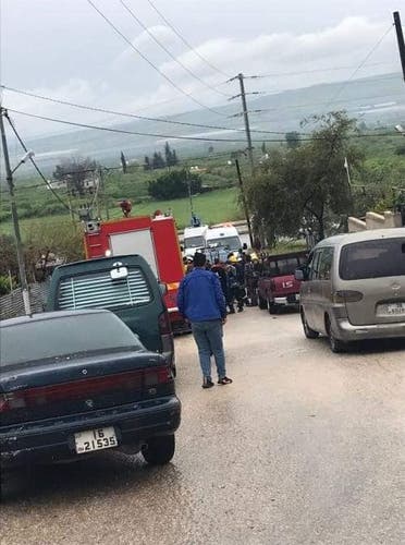 صور من مكان الحادث 