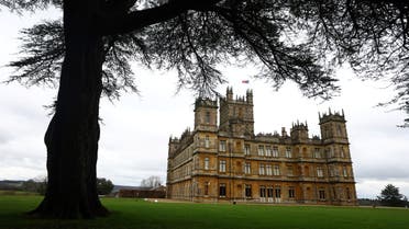 A general view of Highclere Castle, the stately home known around the world as the venue for Downton Abbey, in Highclere, Britain, March 10, 2023. (Reuters)