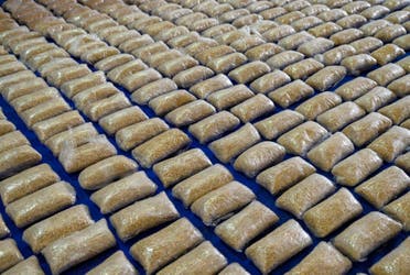 Saudi authorities seize massive drug haul. (Twitter)