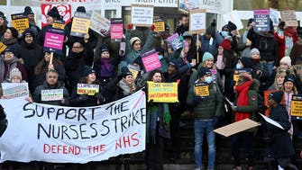 Nurses in England walk out as dispute intensifies