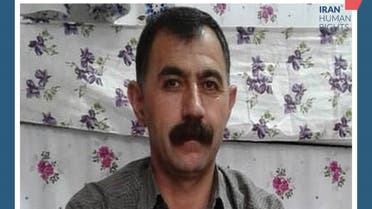 Kurdish political prisoner Mohiyedin Ebrahimi. (Twitter/@IHRights)