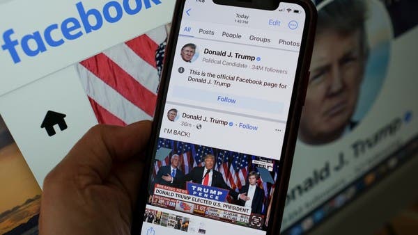 “I’m back!” Trump is on Facebook and YouTube again
