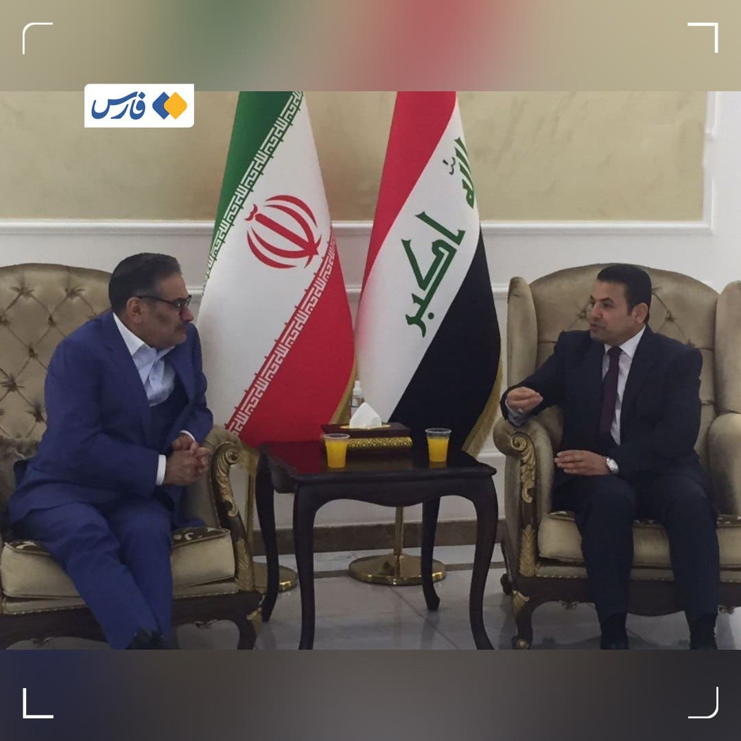 شمخاني في بغداد.. وإيران والعراق يوقعان وثيقة أمنية مشتركة