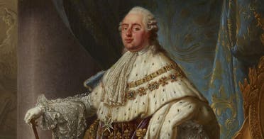 لوحة تجسد لويس السادس عشر