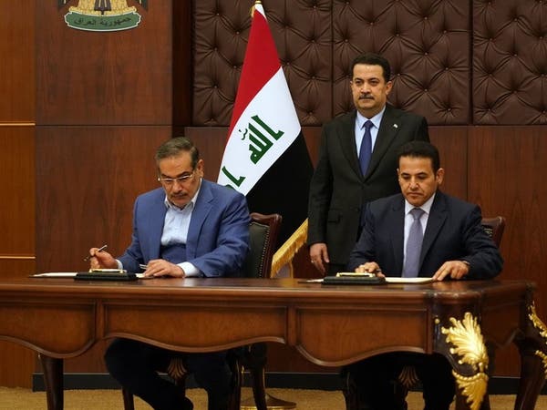 العراق يعلن توقيع اتفاق أمني مشترك مع إيران