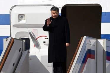 من وصول الرئيس الصيني إلى موسكو - فرانس برس