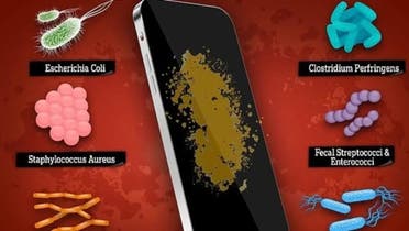 موبائل فون سکرین پرپائے جانے والے جراثیم