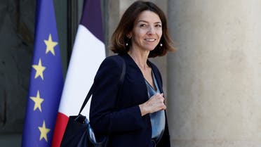 French State Secretary in charge of European Affairs Laurence Boone leaves the Elysee Palace after the weekly cabinet meeting in Paris, France, on July 29, 2022. (Reuters) 