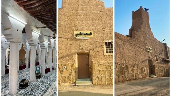 See the splendor of the Al-Qibli Mosque in “Manfouha Riyadh”, which was rebuilt with natural materials