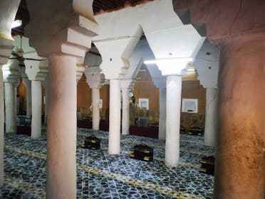 From inside the mosque