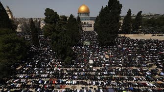 Muslims pray at Jerusalem’s al-Aqsa at start of holy month of Ramadan