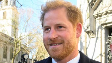 Britain's Prince Harry, Duke of Sussex, arrives at the High Court in London, Britain March 27, 2023. (Reuters)