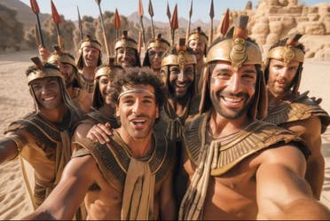 المحاربون المصريون القدماء (Credit: Reddit / _m0us316)